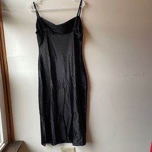 Xxxiticat women’s sleeveless spaghetti strap satin dress